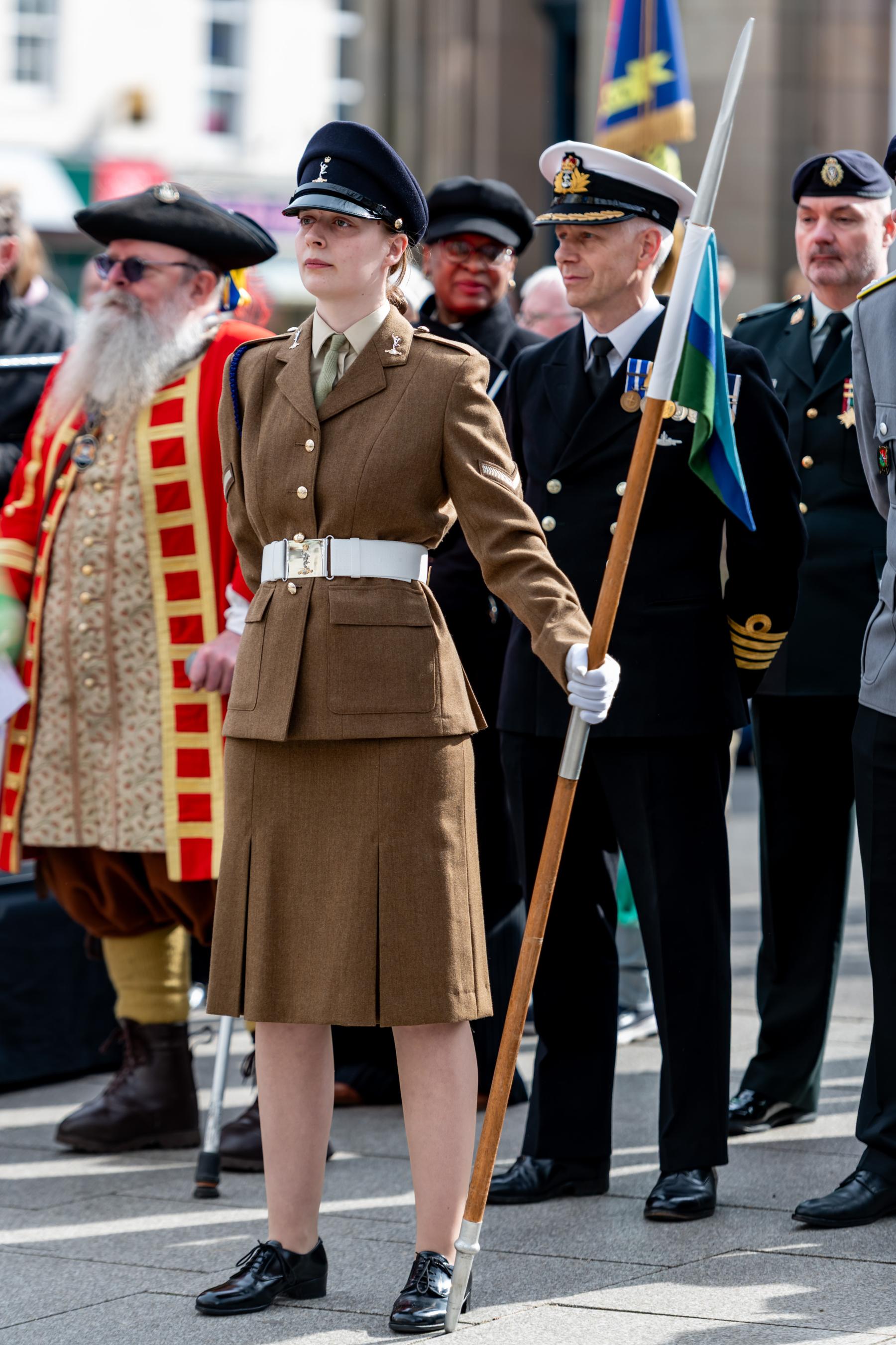 280 (NATO) Sig Sqn Freedom of Wimborne Town 